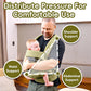 Baby Carrier, Lumbar Support Infant Carrier (0-36M, 8-33 lbs) with Foldable Headrest Carabiners for Big and Tall Parents, Men, Women (Green)