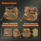AOFAR Binocular Harness Chest Pack with Adjustable Strap, Lightweight and Large Capacity, Bino Case for Hunting, Hiking, Shooting, Camouflage