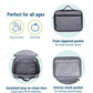Wildkin Kids Insulated Lunch Box – Durable and Reusable for School & Travel - Grey Tweed