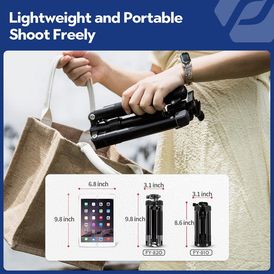 Fotopro FY820 Mini Travel Tripod (Pink)
