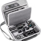 Carrying Case for GoPro Hero 13 12 11 10 9 8 7 Action Camera Hard Organizer Case Carrying Bag Accessories Travel Storage Chest Mount/Media Mod/Volta Protective Housing