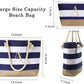 YOOLIFE Beach Bags for Women - Travel Canvas Beach Tote, Pool Waterproof Bag, Travel Essentials, Gifts for Women Birthday