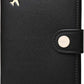 ZOPPEN Passport Holder Women Men, Passport Cover Travel Wallet Rfid Blocking Passport Wallet Cover Case Travel Essentials Document Organizer, Black