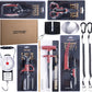 Goture Fishing Tool Kit,Fishing Pliers,Fillet Knife with Sheath,Fish Lip Gripper,Fish Hook Remover,Lanyard,Line Scissors,Sharpener,Stainless Steel Soap,Saltwater Gear Kit,Red/Pink,Gifts for Men/Women