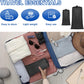 Airplane Footrest Hammock, Foot Hammock for Plane Travel, Portable Height Adjustable Travel Footrest Hammock Accessories, Lightweight Foot Hammock Suitable for Offices, Airplanes 2 pcs