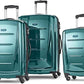 Samsonite Winfield 2 Hardside Luggage with Spinner Wheels, 3-Piece Set (20/24/28), Cactus Green