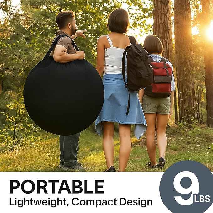 Alvantor Pop Up Screen House Gazebo with Mosquito Netting, Instant UV Resistant Sun Shelter for Patio & Backyard, Portable Canopy Tent for 2-10 Person