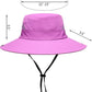 Womens Summer Sun Hat Beach Hat Wide Brim Outdoor UV Protection Hat Foldable Cool Mesh Ponytail Bucket Hat