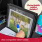 Lusso Gear Kids Travel Tray for Car Seat - Toddler Travel Tray with Dry-Erase Surface - Tablet Holder, Cup Holder and Mesh Storage - Road Trip Activities for Kids on Car, Plane or Train (Dinos)