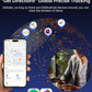 Bluetooth Tracker for AirTag with Keychain, Dual System Air Tracker Tag-for iOS & Android, Smart Tags Anti-Lost Tags, Waterproof Item Finder, Worldwide Smart Location Tag for Keys (Android & iOS)
