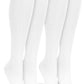 Doctor's Choice Women's Light Compression Over Calf Socks, Medium, Size 9-11