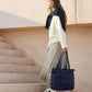 BAGSMART Tote Bag for Women, Lightweight Puffy Tote Bag with Compartments Shoulder Bag Handbag for Travel, Work, Gym,
