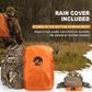 Hunting Backpack, Outdoor Hunting Pack with Rifle Holder, Hunting Backpacks for Men, Hunting Bag with Waterproof Rain Cover