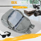 ZOMAKE Lightweight Packable Backpack 35L, Light Foldable Backpacks Water Resistant Collapsible Hiking Bag, Compact Folding Day Pack for Travel Camping(Sliver Grey) - Roamly