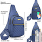 Small Sling Bag For Women Men Casual Crossbody Sling Backpack