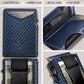 BULLIANT Men Wallet Gift Boxed,Slim Front Pocket Wallet Money Clip Card Holder 3.8"x2.7",Pop-up Access