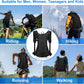 Hydration Backpack, Cycling Backpack Outdoor,Lightweight Hydration Pack with 70 oz 2L Hydration Bladder, Water Backpack for Running, Hiking, Cycling, Climbing, Camping, Biking