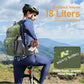 N NEVO RHINO Hydration Backpack, 18L Multipurpose Hiking Backpack with 3L Water Bladder, Water Backpack Insulated Hydration Pack Ideal for Hiking and Cycling