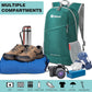 ZOMAKE Lightweight Packable Backpack 20L, Foldable Backpacks Small Daypack for Hiking Water Resistant Day Bag for Travel