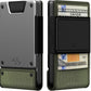 PROOF Wallet | Slim Minimalist Wallets for Men | Leather & Metal | RFID Wallet | Front/Back Pocket | Gift Box | Veteran Owned
