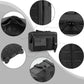 Tactical Molle Admin Pouch Utility Laser Cut EDC Tool Pouch Bag Horizontal Modular Pouches Include US Flag Patch and Keychain