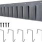 RV Shoe Pockets 10 Pockets Heavy Hanging Bedside Storage Organizer with Sturdy Hooks Storage Pockets Hangs on bed for Shoes Toys and Tool Accessories
