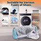 Shoe Washing Machine Bag, 2Pcs Reusable Shoe Cleaning Bag for Washing Machine, Shoe Laundry Bag for Washer, Cleaner bag for Sneakers Tennis Shoes (Grey 2pcs)