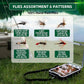 Goture Waterproof Fishing Waist Pack, IPX8 840D TPU Large Tackle Bag with Rod Holder, Airtight Zipper Closure, Fly Fishing Bag with Adjustable Waist Strap, Sling Fanny Pack with 30pcs Flies, Fly Box