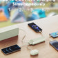 charmast 20000mAh Portable Charger with Built in Cables, 22.5W Travel Power Bank Fast Charging, USB C Cell Phone Battery Pack for iPhone 16/15/14/13/12/11 Series, iPad, Samsung, Android, Tablet - Roamly