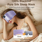 LC-dolida Luxurious Silk Soft Sleep Mask, Sleep Headphones with Bluetooth 5.4 for Side Sleeper, Total Blackout Eye Sleeping Mask for Women and Men, Ideal Gift for Restful Sleep, Travel(Light Purple)