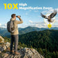 10x42 UHD Binoculars for Adults High Powered Waterproof Large View with Clear Vision & Compact Binocular Essentials for Hunting Camping Cruise Travel Bird Watching Sports