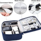 Electronics Organizer Travel Universal Cable Organizer Bag Waterproof Electronics Accessories Storage Cases for Cable, Charger, Phone, USB, SD Card, Hard Drives, Power Bank, Cords