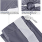 HOMEST 2 Pack XL Wash Me Travel Laundry Bag, Machine Washable Dirty Clothes Organizer, Large Enough to Hold 4 Loads of Laundry, Easy Fit a Laundry Hamper or Basket