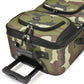 U.S. Traveler Lightweight Rolling 20" Carry On Luggage Softside Suitcase, Camouflage, 2 Wheel Single