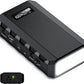 SinKeu Portable Power Bank with AC Outlet, 65W/110V Portable Laptop Charger with QC3.0 USB*1/USB-C *1, 88.8Wh/24000mAh Laptop Power Bank Fast Charging for Camping Travel Home Power Backup