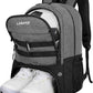 LARIPOP Soccer Backpack Soccer Bag with Ball Holder & Shoe Compartment Youth Sports Equipment Training Bag