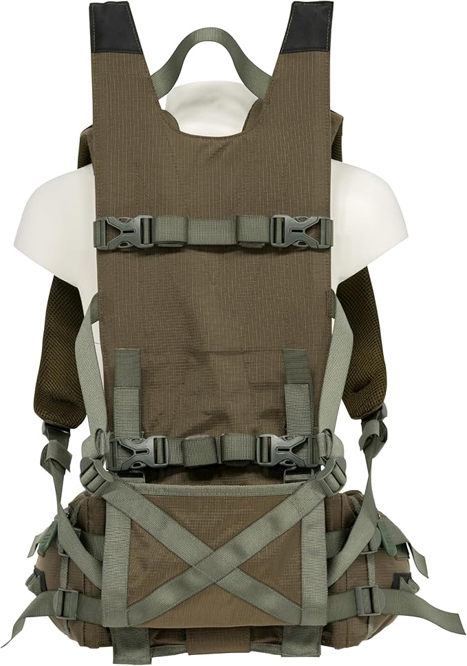 BOG Inception Backpack Frame and Helix Pack with Lightweight Design, YKK Zippers, Durable Build for Hunting, Backpacking