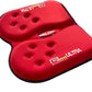 GSeat Ultra Orthopedic Gel and Foam Seat Cushion - for Coccyx, Back, Tailbone, Prostate, Postnatal, and Sciatica Pain/Discomfort - Office, Car, Chair, Travel (Cardinal Red)