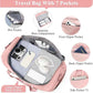 Extra Large Travel Duffle Bag,Carry on Overnight Weekend Bag with Shoes Compartment,Weekender Bags for Women for Travel Business Trips Sport Hospital