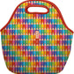 Sok It LunchTote Zippered Bag Insulated Neoprene Caddy (Work of Art, Large 4.5 Quart Lunch Tote)