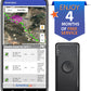 Americaloc Mini Seven GPS Tracker – Includes 4 Months of Free Service. Ultra-Long Battery. Vehicles, Assets & People. Rechargeable. Magnetic.