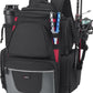 Piscifun Fishing Backpack with 2 Rod Holders & 4 Tackle Boxes, Large Tackle Storage Bag With Rain Cover for Fishing Gear