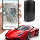 Global View Hidden Magnetic GPS Tracker – Real-Time Car Tracker, Subscription Required – Quick Setup, Magnetic Backing, Fleet Tracking Device Software, Long Battery Life, Geofence, Speed Alert