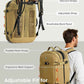 Tolaccea Travel Backpack for Men Women, 40L-50L Carry On Backpack with Wet Dry Compartment, TSA Approved Laptop Daypack Fits 15.6", Convertible Expandable Large Rucksack Duffel Bag for Work Travel