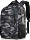 BIKROD Travel Laptop Backpack for Men, Backpacks for School Teen Boys, Business Anti Theft Slim Sturdy Back Pack, Adult Computer Bag Gift 17.3 IN Laptop, Camouflage