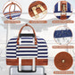 Weekender Bag for Women Canvas Overnight Bag Large Travel Tote Bag Carry on Shoulder Duffle Bag With Shoe Compartment,Perfect for Travel/Daily Use/Birthday Gift …