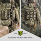 TIDEWE Hunting Backpack 5500cu with Frame and Rain Cover for Bow/Rifle/Pistol