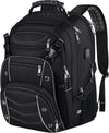 VECKUSON 18.4 Laptop Backpack for unisex, 60L Extra Large Gaming Laptops Back Bag with USB Charger Port,TSA Friendly Flight Approved and RFID Anti-Theft Pocket Heavy-duty Pack,21.3*15.7*11.8inch Grey - Roamly