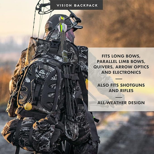 Insights Hunting by frogg toggs - The Vision Bow Pack, Camouflaged Hunting Pack, Realtree EXCAPE