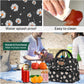 HOMESPON Insulated Lunch Bag for Women Men Lunch Box Cooler Lunch Tote for Work Picnic (Daisy)
